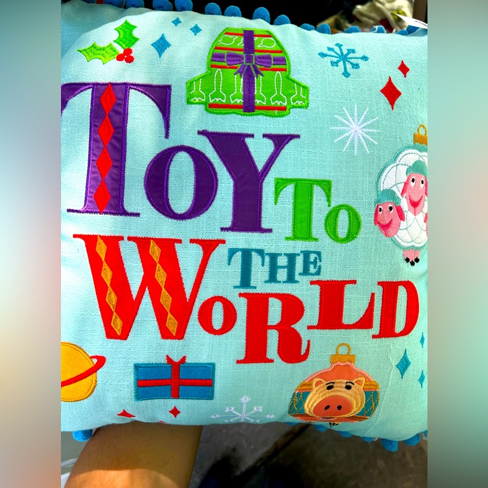 Disney  Christmas Pillow !